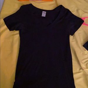 Black V Neck
